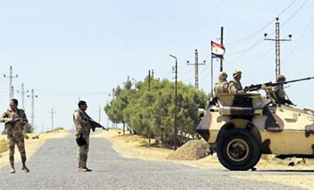 Ejército de Egipto Abatidos cinco milicianos en un tiroteo con las fuerzas de seguridad en Egipto